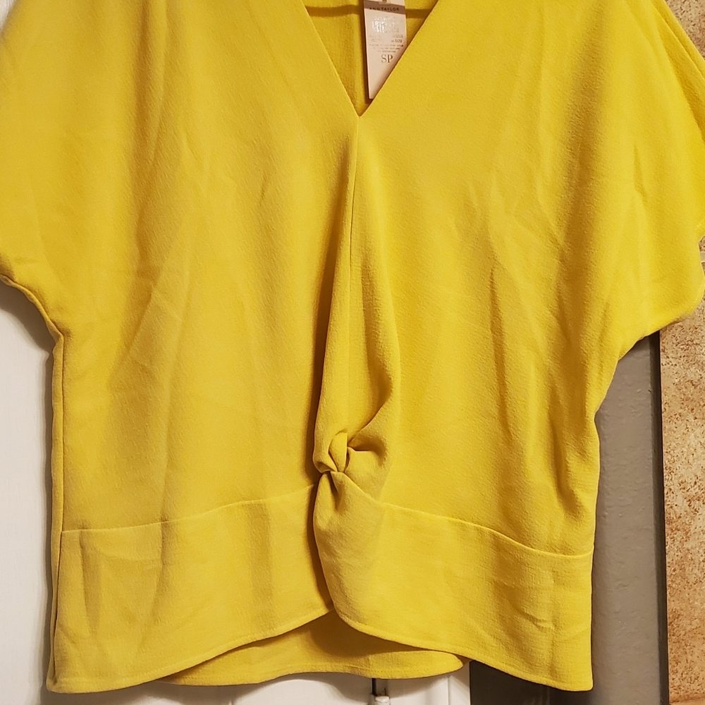 Yellow Blouse